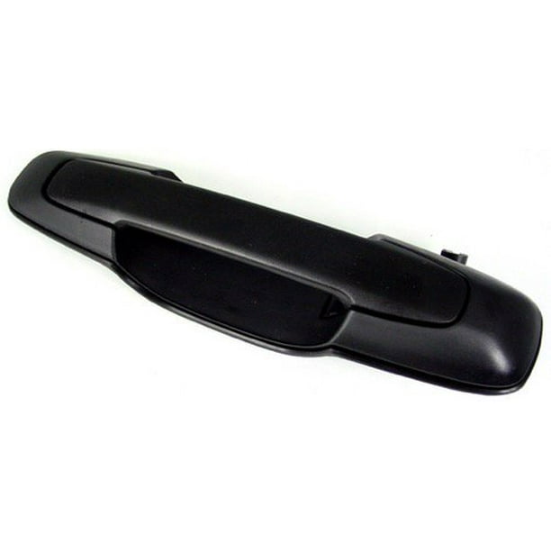 Tailgate Rear Exterior Outside Door Handle Smooth Black 